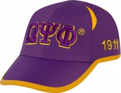 View Product Detials For The Omega Psi Phi Fraternity Featherlight Mens Cap