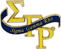 View Buying Options For The Sigma Gamma Rho Banner Lapel Pin
