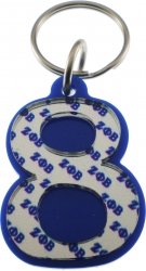 View Buying Options For The Zeta Phi Beta Line #8 Key Chain