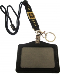 View Buying Options For The Alpha Phi Alpha Paracord Lanyard With Badge Holder