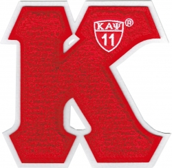 View Buying Options For The Kappa Alpha Psi® Letter Shield Chenille Sew-On Patch