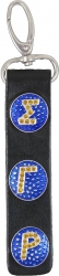 View Buying Options For The Sigma Gamma Rho 3 Button Leather FOB Key Chain