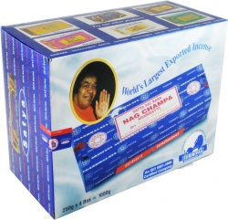 View Buying Options For The Satya Sai Baba Classic Nag Champa Agarbatti Incense Sticks [Pre-Pack]