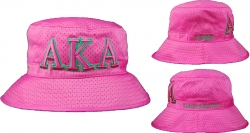View Buying Options For The Alpha Kappa Alpha Embroidered Bucket Hat