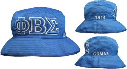 View Buying Options For The Phi Beta Sigma Embroidered Bucket Hat