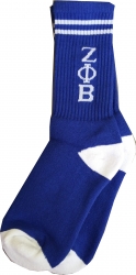 View Buying Options For The Buffalo Dallas Zeta Phi Beta Ladies Long Crew Socks [Pre-Pack]