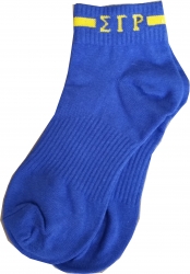 View Buying Options For The Buffalo Dallas Sigma Gamma Rho Footie Socks [Pre-Pack]