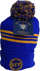 View Buying Options For The Buffalo Dallas Sigma Gamma Rho Striped Skull Cap