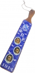 View Buying Options For The Phi Beta Sigma Acrylic Topped Founders Wood Paddle