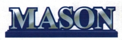 View Buying Options For The Mason Wood Desk Top Letters With Color Base