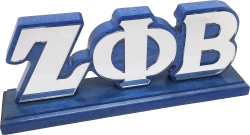 View Buying Options For The Zeta Phi Beta Mirror Letters Desktop Piece