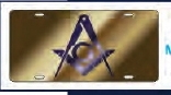 View Buying Options For The Mason Inlaid Color Mirror License Plate
