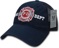 View Buying Options For The RapDom Fire Dept Relaxed Trucker Mens Cap