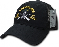 View Buying Options For The RapDom Spec Ops Relaxed Trucker Mens Cap Black