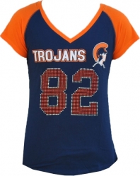 View Buying Options For The Big Boy Virginia State Trojans S2 Rhinestone Ladies Tee