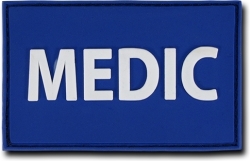 View Buying Options For The RapDom Medic Text Rubber H&L Hook And Loop-Back Patch [Pre-Pack]