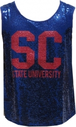 View Buying Options For The Big Boy South Carolina State University Ladies Sequins Tank Top