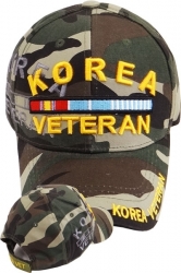 View Buying Options For The Korea War Veteran Ribbon Shadow Mens Cap