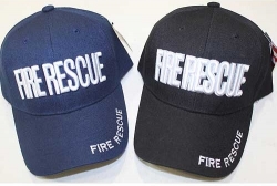View Product Detials For The Fire Rescue Text Sandwich Bill Mens Cap