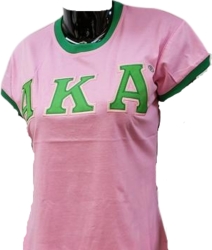 View Buying Options For The Buffalo Dallas Alpha Kappa Alpha Applique Ladies Ringer Tee