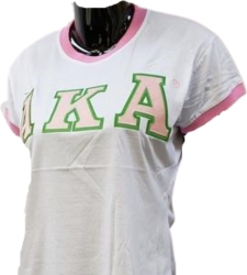 View Buying Options For The Buffalo Dallas Alpha Kappa Alpha Applique Ladies Ringer Tee