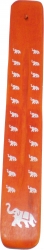 View Buying Options For The New Age Elephant Symbol Painted Canoe Incense Burner [Pre-Pack]