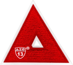 View Buying Options For The Delta Sigma Theta Letter Shield Chenille Sew-On Patch