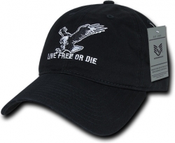 View Buying Options For The Rapid Dominance Live Free Or Die Relaxed Graphic Mens Cap