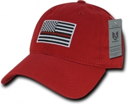 View Buying Options For The Rapid Dominance Thin Red Line Graphic Relaxed Mens Cap