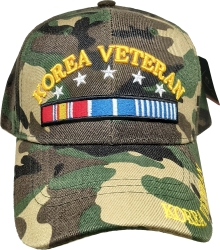 View Buying Options For The Korea Veteran Stars & Ribbons Mens Cap