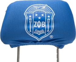 View Product Detials For The Zeta Phi Beta Car Seat Headrest Cover [Pre-Pack]