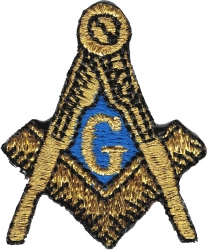 View Product Detials For The Mason Symbol Iron-On Patch