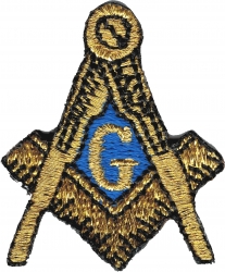 View Buying Options For The Mason Symbol Iron-On Patch