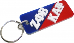 View Buying Options For The Zeta Phi Beta + Kappa Alpha Psi Two Group Split Key Chain