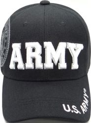 View Product Detials For The Army Block Text Shadow Mens Cap