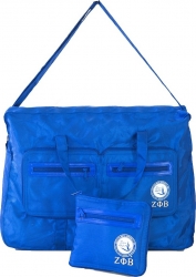 View Product Detials For The Zeta Phi Beta Nylon Folding Tote Go Bag