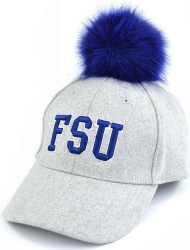 View Product Detials For The Big Boy Fayetteville State Broncos S148 Ladies Pom Pom Cap