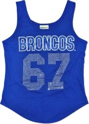 View Buying Options For The Big Boy Fayetteville State Broncos S2 Rhinestone Ladies Tank Top