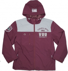 View Product Detials For The Big Boy Virginia Union Panthers S3 Mens Windbreaker Jacket