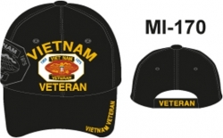 View Product Detials For The Vietnam Veteran Shield Side Shadow Mens Cap