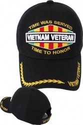 View Buying Options For The Vietnam Veteran Time To Honor Mens Cap