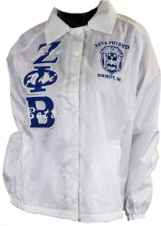 View Buying Options For The Buffalo Dallas Zeta Phi Beta Crest Ladies Crossing Line Jacket