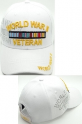 View Buying Options For The World War II Veteran Ribbon Shadow Mens Cap