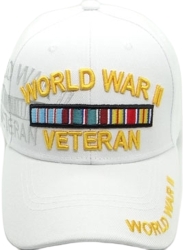 View Buying Options For The World War II Veteran Ribbon Shadow Mens Cap