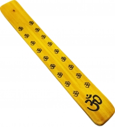 View Buying Options For The Om Symbol Painted Canoe Incense Burner [Pre-Pack]