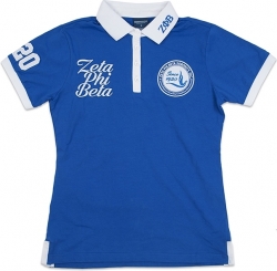 View Buying Options For The Big Boy Zeta Phi Beta Divine 9 S4 Ladies Polo Shirt
