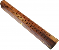 View Buying Options For The Madina Copper Sun Moon & Stars Jumbo Coffin Incense Stick Holder