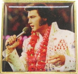 View Buying Options For The Elvis Presley Aloha Photo Epoxy Lapel Pin