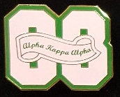 View Buying Options For The Alpha Kappa Alpha 08 Founded Year Lapel Pin
