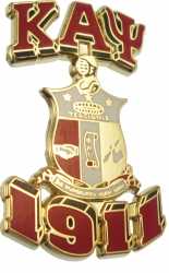 View Buying Options For The Kappa Alpha Psi 3D Shield Lapel Pin